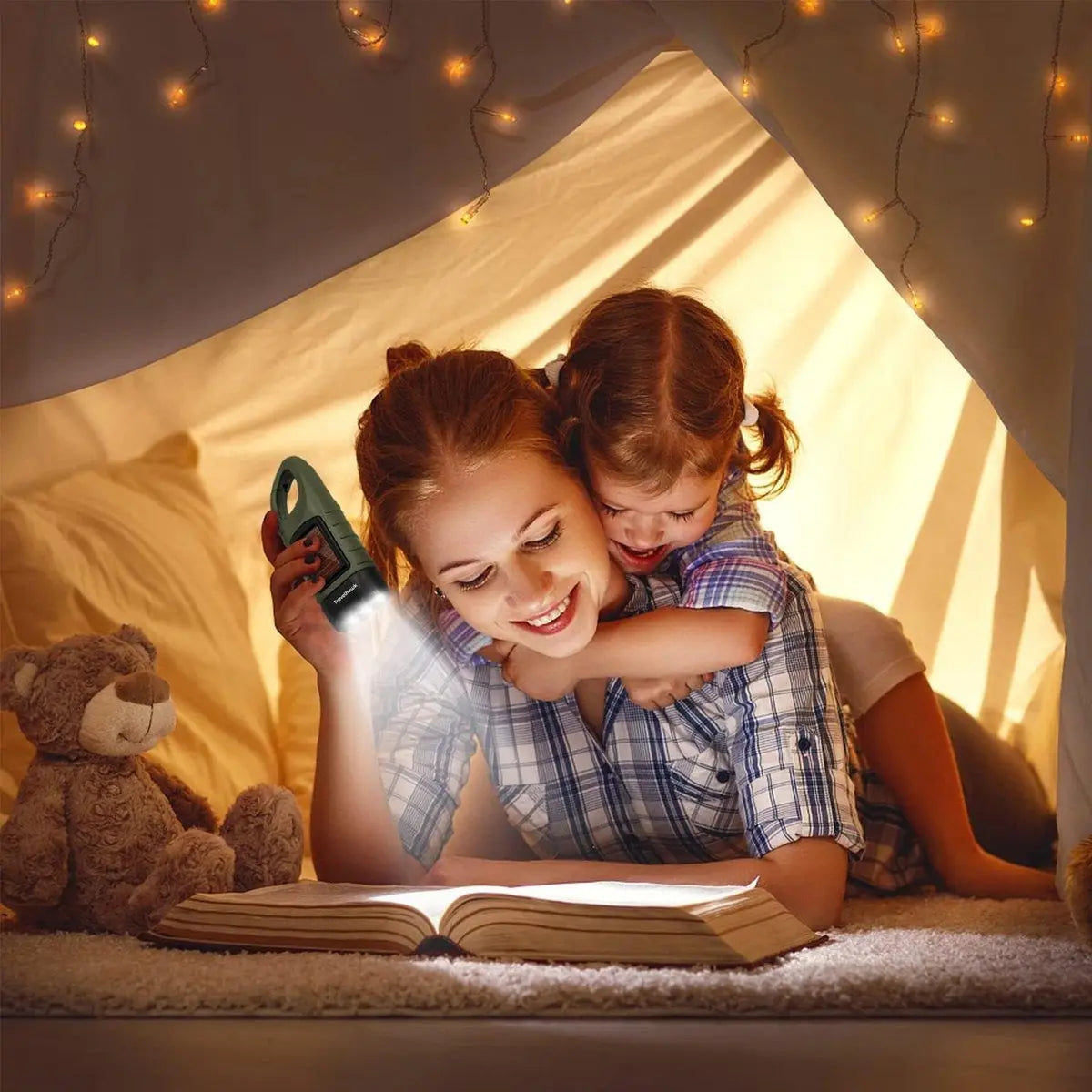 Opwindbare Zaklamp – Dynamo & Zonne-energie – Zonder Batterijen Stroomuitvalhulp